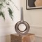 Uniquewise Decorative Centerpiece Aluminium-Casted Table Flower Vase, Two Tone Brass Antique 22.75 Inch QI004132 - alternate 2